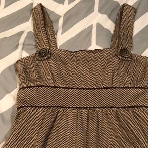 CANDIES LG, thick cotton, tie back, short dress